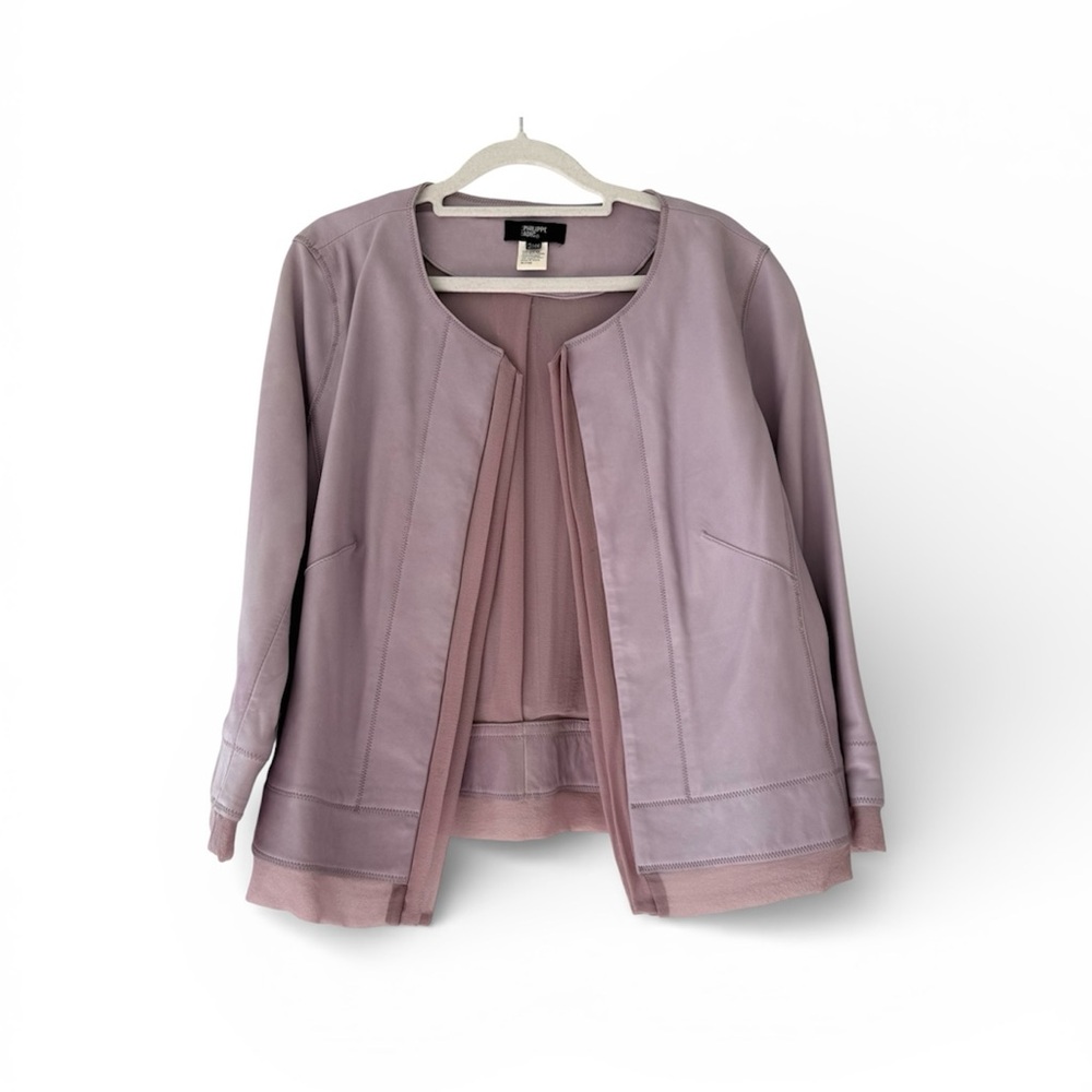 Philippe Adec Light Purple Women's Blazer